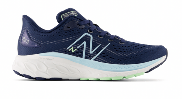 New Balance Kids Fresh Foam x 860v13 Navy/Bleach Blue/Green Aura