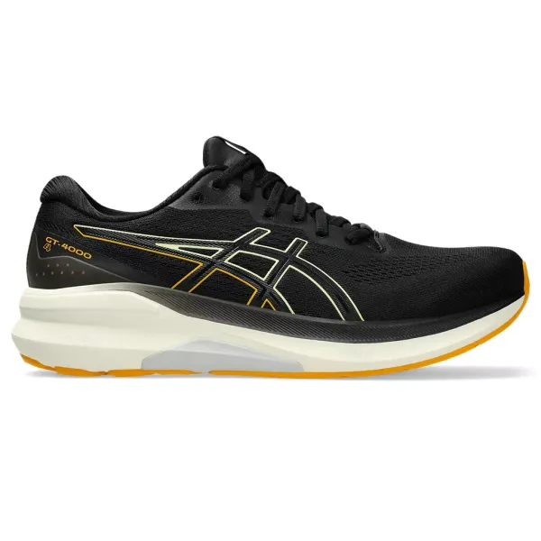 ASICS Men's GT-4000 4 WIDE BLACK/AMBER